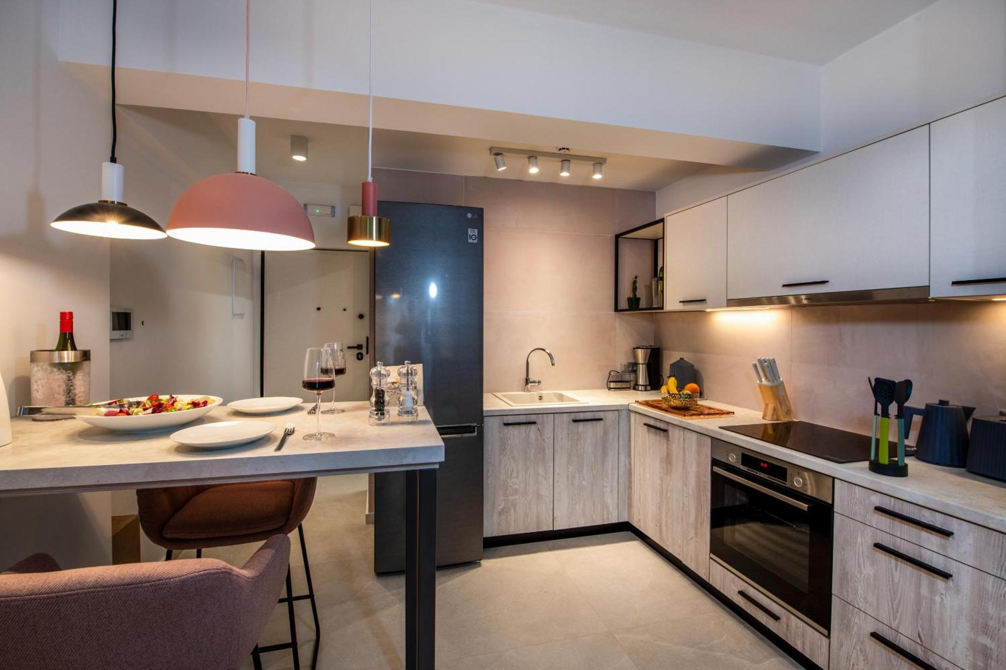 Flos Apartments Korakiai Экстерьер фото