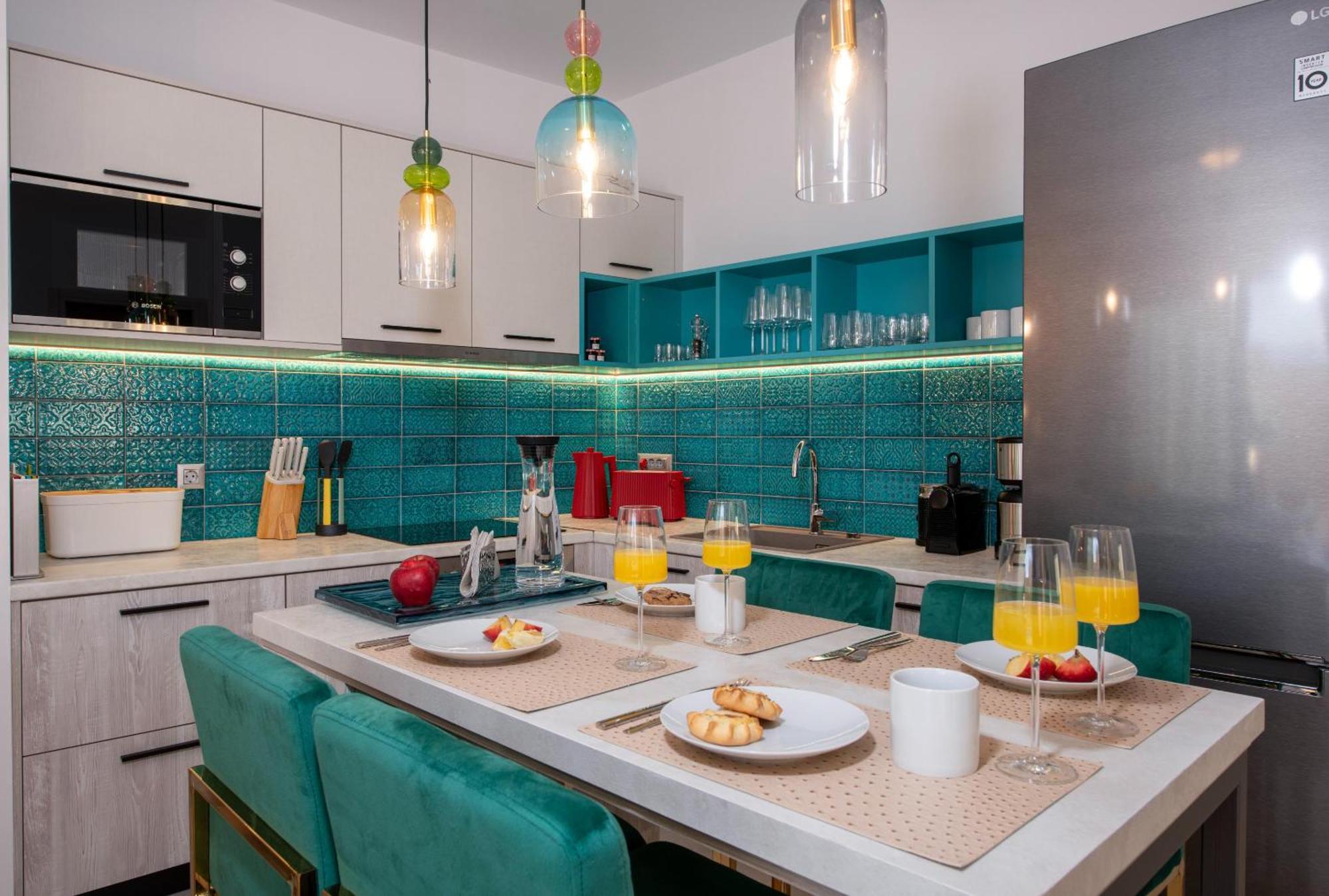 Flos Apartments Korakiai Экстерьер фото